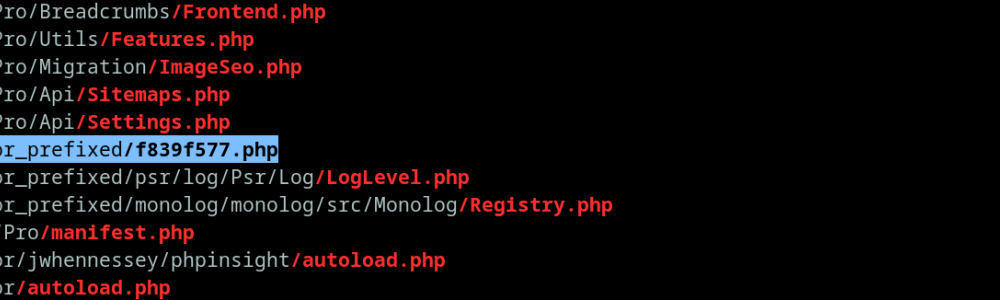 Random String Alphabetic and Alphanumeric PHP Malware in WordPress Random String Alphabetic and Alphanumeric PHP Malware in WordPress